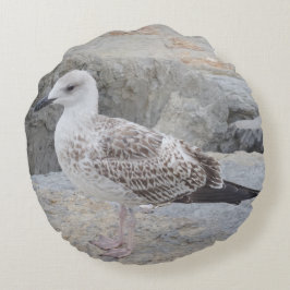 Seagull Round Pillow Rundes Kissen