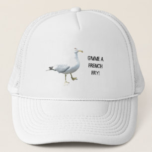 Seagull sagt Gimme ein französischer Fry 2 Trucke Truckerkappe