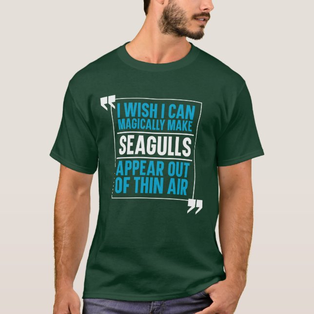 Seagull Sea Bird-Freund T-Shirt (Vorderseite)