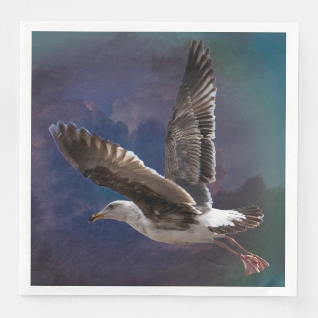 SEAGULL SERVIETTE (Vorderseite)