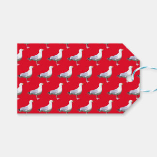 Seagull Stehend Red Geschenkanhänger