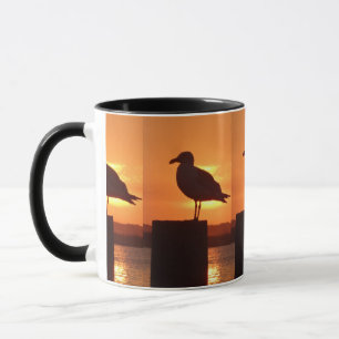 Seagull Sunset Tasse