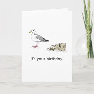 Seagull-Tageskarte   Es ist dein Geburtstag. Geh d Karte