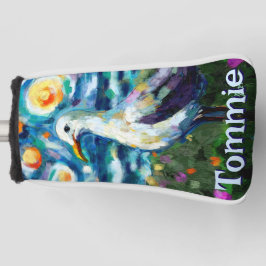 Seagull Van Gogh Style Beach Personalisiert Golf Headcover