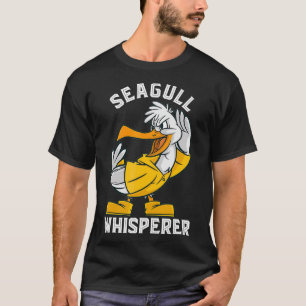 Seagull Whisperer ruft Squawk Gull Seagull Liebe T-Shirt