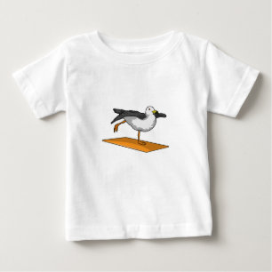 Seagull Yoga Mediation Fitness Baby T-shirt