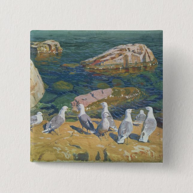 Seagulls, 1910 button (Vorderseite)