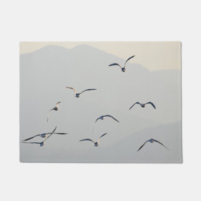 Seagulls fliegen fußmatte (Vorderseite)