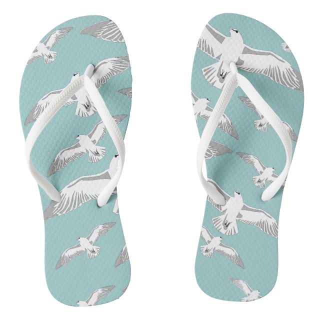 Seagulls Galore Flip Flops (Fußbett)