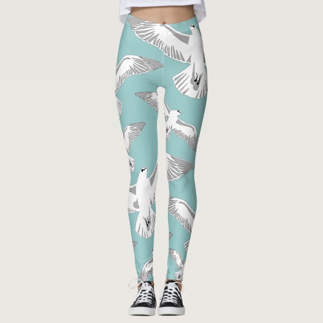 Seagulls Galore Leggings (Vorderseite)