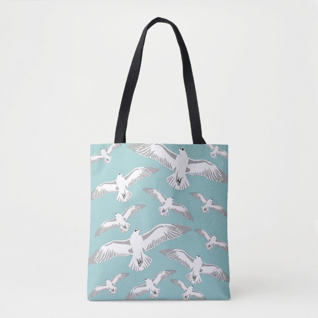 Seagulls Galore Tote Bag (Vorderseite)
