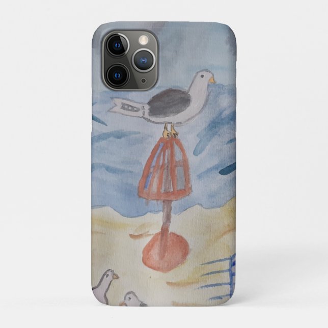 Seagulls iPhone Case (Rückseite)