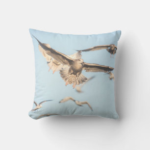 Seagulls Nature Foto Kissen
