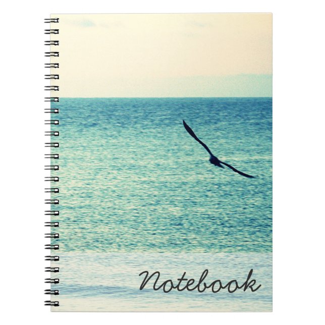 Seagulls-Notebook Notizblock (Vorderseite)