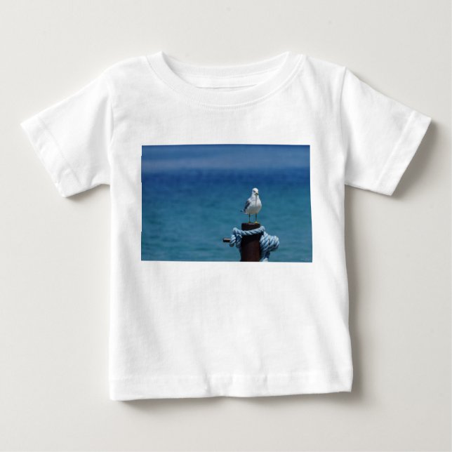 Seagulls Paradies auf Mackinac Baby T-shirt (Vorderseite)