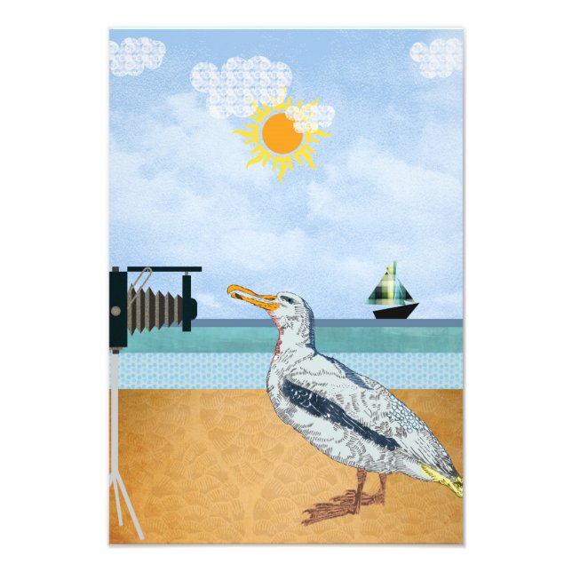 Seagulls selbt fotodruck (Vorne)