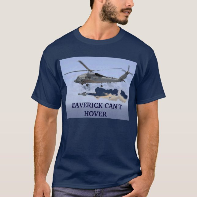 Seahawk Rakete, AUSSENSEITER KANN NICHT SCHWEBEN T-Shirt (Vorderseite)