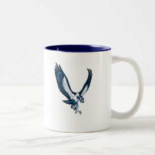 Seahawk, UNCW SCHWIMMEN Zweifarbige Tasse