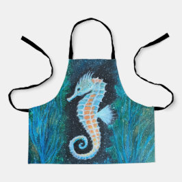 Seahorse apron for child schürze