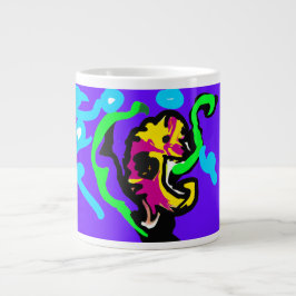 Seahorse color Jumbo-Tasse