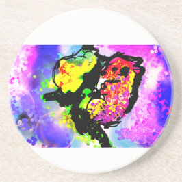 Seahorse joy getränkeuntersetzer