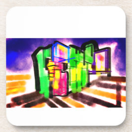 Seahorse love getränkeuntersetzer