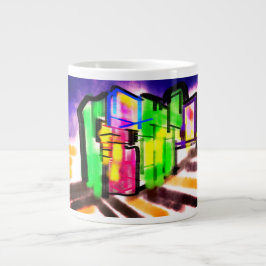 Seahorse love Jumbo-Tasse