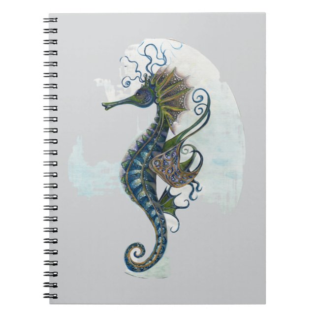 Seahorse notebook notizblock (Vorderseite)