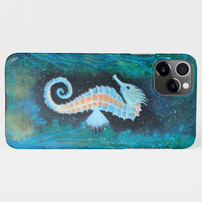 Seahorse Phone Case iPhone Hülle (Rückseite (Horizontal))