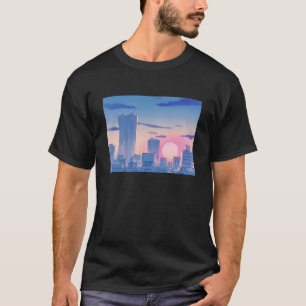 Seailor Moon City Landscape Classic T-Shirt