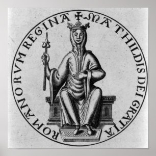 Seal of Empress Matilda Poster