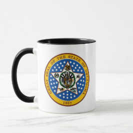 Seal Of Oklahoma Coffee Tasse
