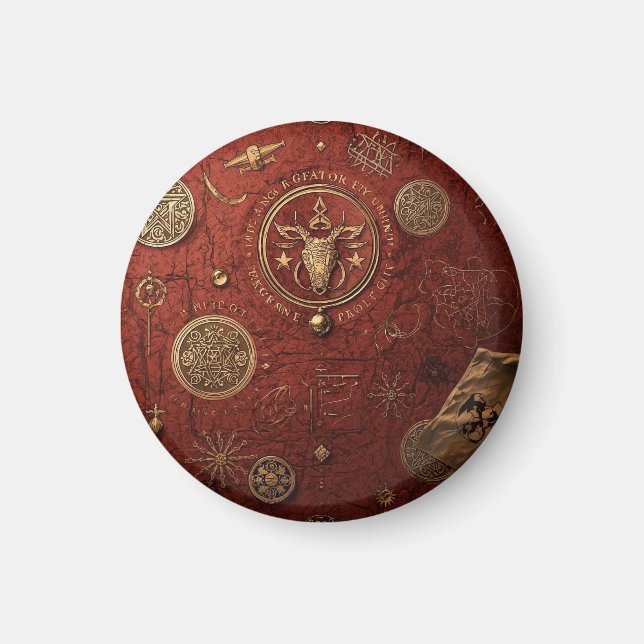 Seal of the Hidden Order Magnet (Vorne)