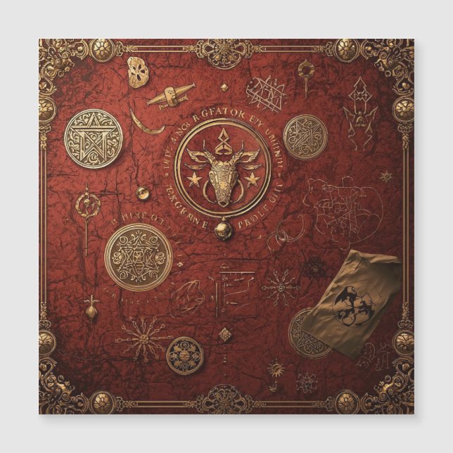 Seal of the Hidden Order Magnetkarte (Vorderseite)