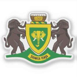 Seal of Venda, the Republic of South Africa Aufkleber