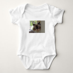 Seal Point Himalayan-Katze Baby Strampler