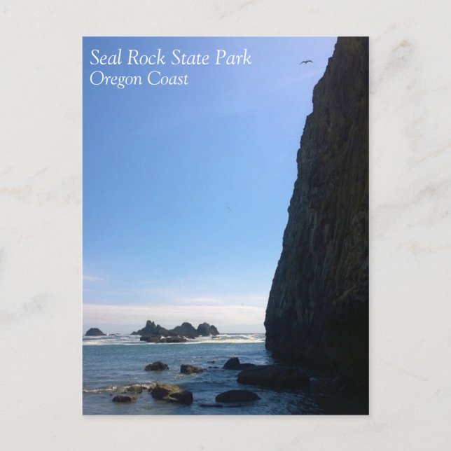 Seal Rock State Park Postkarte (Vorderseite)