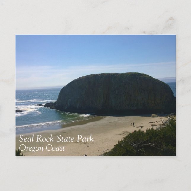 Seal Rock State Park Postkarte (Vorderseite)