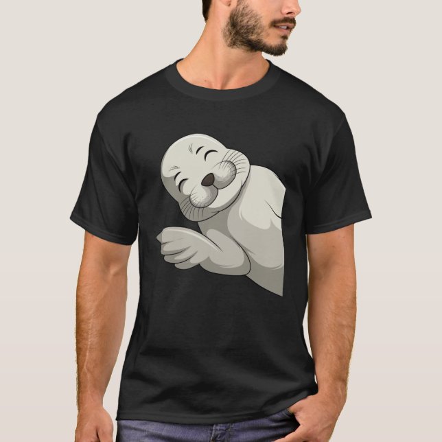 Seal Sea Lion Seals Kids Girls Boys Women T-Shirt (Vorderseite)