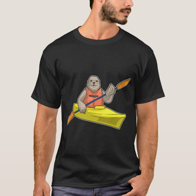 Seal small Boat T-Shirt (Vorderseite)