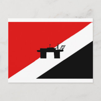 Sealand-Flagge Postkarte
