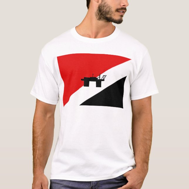 Sealand Flagge T-Shirt (Vorderseite)
