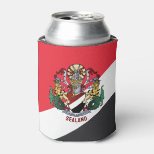 Sealand mit Wappen überlagert Dosenkühler