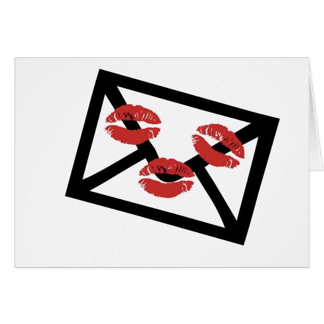 Sealed with Kisses Sende Liebe (Vorderseite (Horizontal))