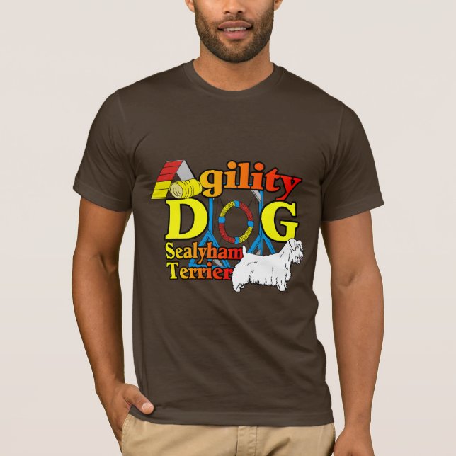 Sealyham_Terrier_Agility T-Shirt (Vorderseite)