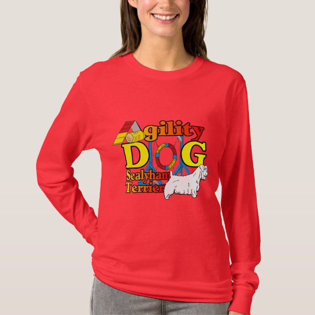 Sealyham_Terrier_Agility T-Shirt (Vorderseite)
