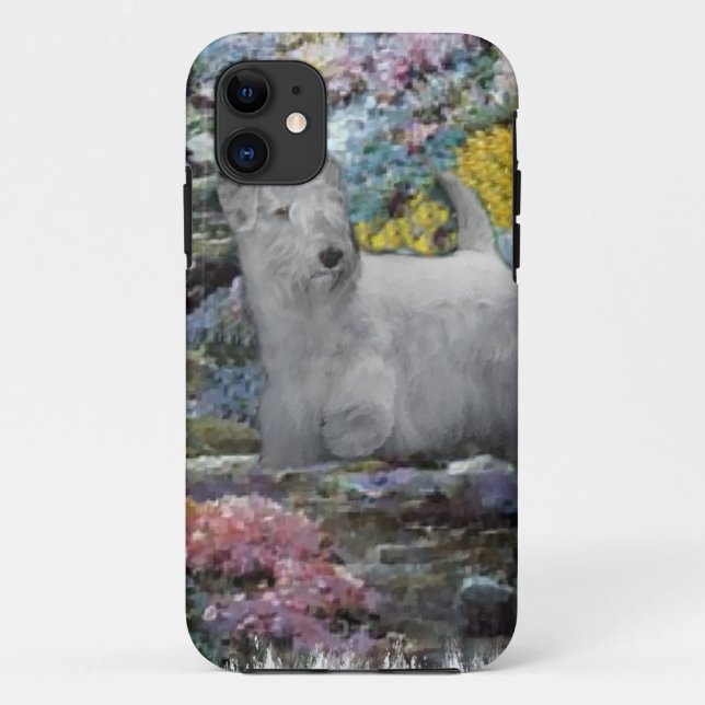 Sealyham Terrier Art Case-Mate iPhone Hülle (Rückseite)