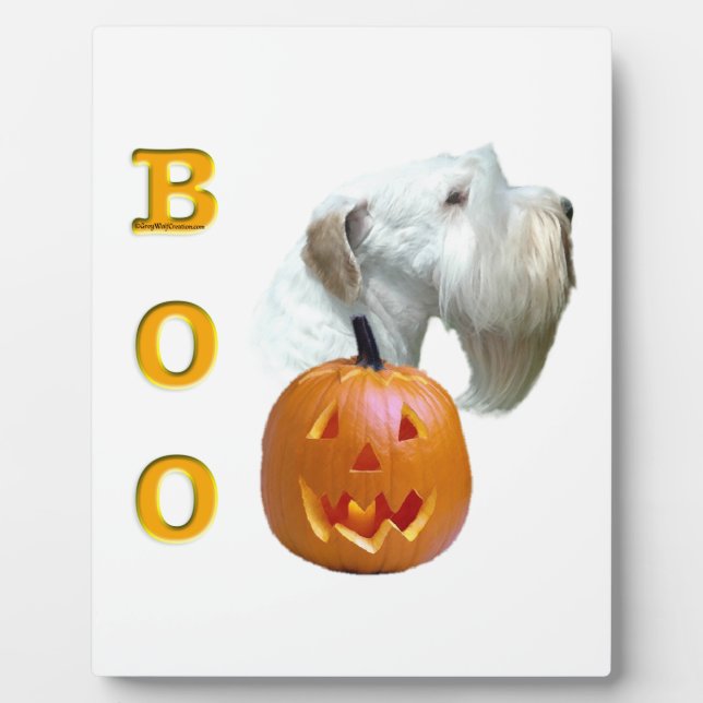 Sealyham Terrier Boo Fotoplatte (Vorderseite)