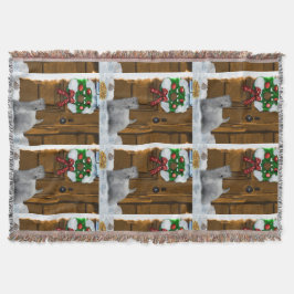 Sealyham Terrier Christmas Decke