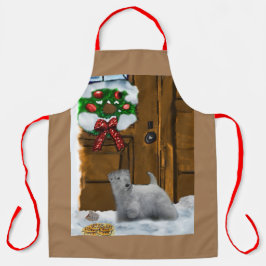 Sealyham Terrier Christmas Geschenke Schürze